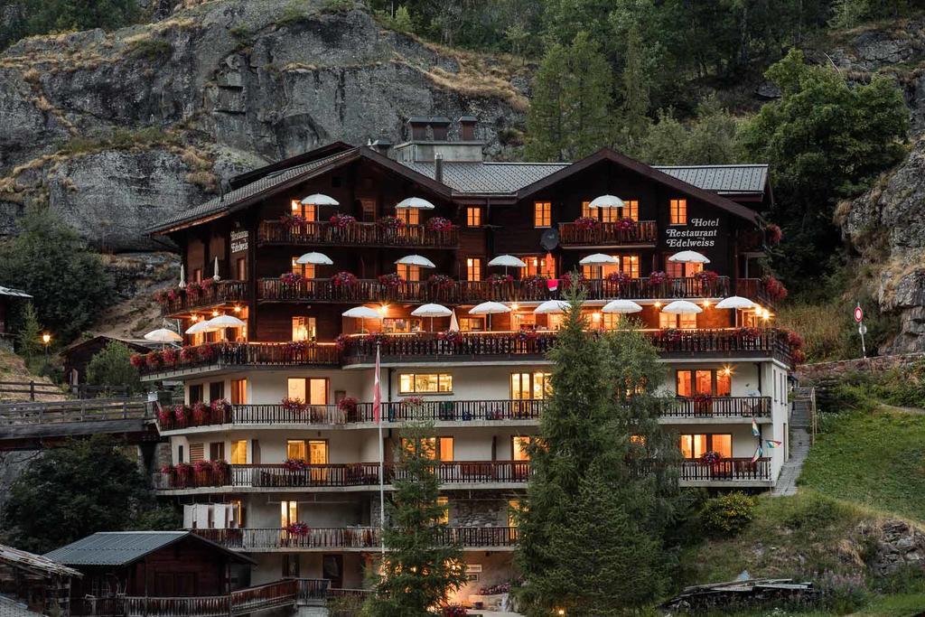 Hotel Edelweiss Blatten Loetschental Eksteriør bilde